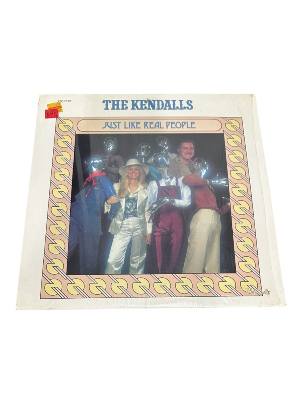 Vintage The Kendalls Vinyl LP Just Like Real People 1979 Anticon Country Black